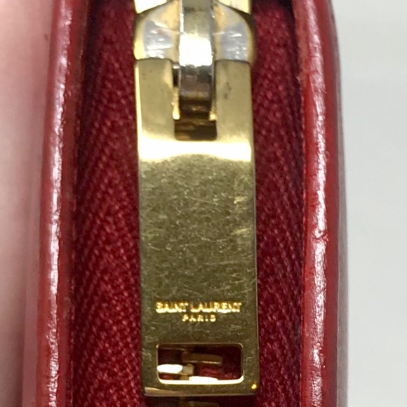 Saint Laurent Rive Gauche Long Zip Around Wallet - Picture 10 of 10